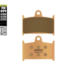 ГАЛЬМІВНІ КОЛОДКИ ДИСКОВІ GALFER МЕТАЛОКЕРАМІЧНІ (SINTERED) KH145 (ЗОЛОТИЙ) FD099G1370