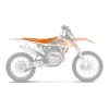 BLACKBIRD ПОКРИВКА\/ПОКРИВКА NA СИДІННЯ KTM SX\/SXF '19-'22 EXC '20-'22 TSC, КОЛІР ОРАНЖЕВИЙ\/ЧОРНИЙ - зображення 2