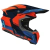 AIROH ШОЛОМ CROSS \/ ENDURO \/ ATV \/ QUAD TWIST 3 FANCY BLUE ПОМАРАНЧЕВИЙ КОЛІР КОЛІР CZARNY\/POMARANCZOWY\/NIEBIESKI РОЗМІР L - зображення 2