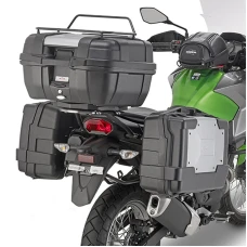 KAPPA СТЕЛАЖ KUFROW БОКОВИХ MONOKEY KAWASAKI VERSYS X 300 (17-19) - ROWNIEZ ПІД KUFRY MONOKEY RETRO-FIT K-VENTURE АЛЮМІНІЙ І K'MISSION АЛЮМІНІЙ