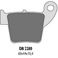 DELTA BRAKING КОЛОДКИ ДИСКОВІ ТОРМОЗНІ KH346 HONDA CR/CRF 02-16 ЗАД - ZASTEPUJA DB2280MX-N І DB2280QD-N