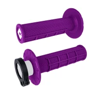 ODI ПЕРЕМИКАЧІ ВИКЛЮЧЕНИЙ ROAD HALF WAFFLE MX V2 LOCK-ON GRIP КОЛІР PURPUROWY