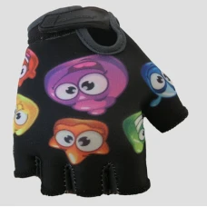 POLEDNIK РУКАВИЦІ / РУКАВИЦІ ВЕЛОСИПЕДІВ / MTB (БЕЗ PALCOW) МОДЕЛЬ BABY JELLIES (DZIECIECE / KID / JUNIOR) КОЛІР ЧОРНИЙ (ZELKI) РОЗМІР 2