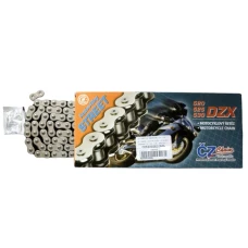 CZ ЛАНЦЮГ ПРИВІДНИЙ 520 DZX (116 ЛАНКИ) ACTIVE RING (X-RING) ХРОМ DO 900 CCM (STREET) (37,8 KN) + КРИШКА DRAZONA