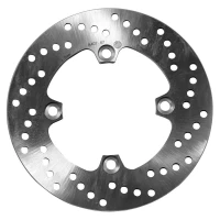 BREMBO 2026/06 ДИСК ТОРМОЗНИЙ ЗАД KAWASAKI Z 1000 '03-06, ZX-10R '04-10, KLX 250 R '93-99, ZX-6R 600 '98-16, ZX-6RR '03-07, ER-6 F / N '05-16, Z 750 '04-07, ZX-9R '98 04, KLE 650 VERSYS '07-14, KLX 650 '93-02  (220X100X5MM) (4X10,5MM)