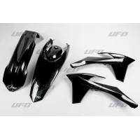 UFO КОМПЛЕКТ ПЛАСТІКОВ KTM EXC '12-'13 КОЛІР ЧОРНИЙ (KT513E001)