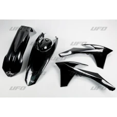 UFO КОМПЛЕКТ ПЛАСТІКОВ KTM EXC '12-'13 КОЛІР ЧОРНИЙ  (KT513E001)