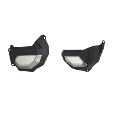 POLISPORT STREET КОМПЛЕКТ ЗАХИСТ КРИШКИ (DEKLA) ГЕНЕРАТОР І ЗАХИСТ КРИШКИ КОМПЛЕКТА СЦЕПЛЕННЯ HONDA AFRICA TWIN CRF 1100 L МЕХАНІКА '20-21' КОЛІР ЧОРНИЙ (8486300001+8486400001)