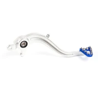 AWORKX РИЧАГ ГАЛЬМА ЗАДНЬОГО SHERCO SHERCO SE(F), 125-500, '14-'23 КОЛІР СРІБНИЙ (СИНЯ НАКОНЕЧНИК)