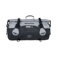 OXFORD СУМКА AQUA T-30 ROLLBAG ВОДОВІДШТОВХУЮЧА ВМІСТИМІСТЬ 30L КОЛІР ЧОРНИЙ/СІРИЙ