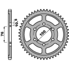 ЗАДНЯ ЗІРКА PBR 825 42 C45 SUZUKI GSX 750 99-01 - ZAMIENNA Z 816 42 (LANC. 530) (JTR816.42)
