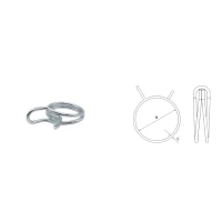 PROMX ХОМУТ DRUCIANA DGAL 9.6 - ДІАПАЗОН 9.3-9.9 MM - 5 ШТУК