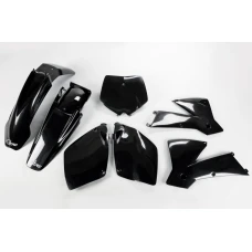 UFO КОМПЛЕКТ ПЛАСТІКОВ KTM SX-SXF '01-'02 КОЛІР ЧОРНИЙ