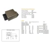 DZE РЕГУЛЯТОР НАПРУГИ SUZUKI TS 125ER '90-'94, YAMAHA JOG50 (1KH-81960-00-00, 32800-31C21) (SH582-12, SH649A-12) 12V\/18A - зображення 1