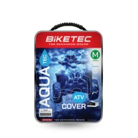 BIKETEC ЧОХОЛ ВОДОНЕПРОНИКНИЙ AQUATEC NA ATV КОЛІР ЧОРНИЙ/СІРИЙ РОЗМІР L