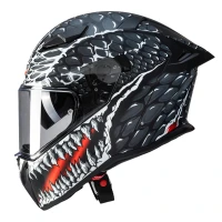 CABERG ШОЛОМ INTEGRALNY Z БЛЕНДА МОДЕЛЬ DRIFT EVO II CROK КОЛІР ЧОРНИЙ/БІЛИЙ/ЧЕРВОНИЙ МАТОВА РОЗМІР L