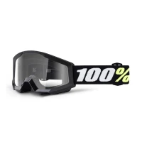 100 % ОКУЛЯРИ МОДЕЛЬ STRATA МІНІ BLACK JUNIOR / KID / DZIECIECE КОЛІР ЧОРНИЙ ХВІРТКА PRZEZROCZYSTA ANTI-FOG
