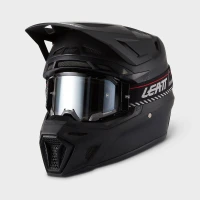 LEATT ШОЛОМ KIT MOTO 8.5 САТИН ЧОРНИЙ, L 59-60CM