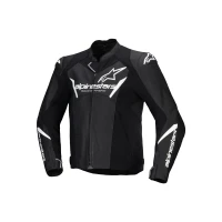 ALPINESTARS ШКІРА КУРТКА FASTER V3 AIRFLOW BLACK/WHITE 54
