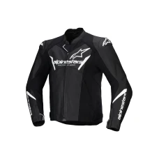 ALPINESTARS ШКІРА КУРТКА FASTER V3 AIRFLOW BLACK/WHITE 52