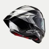 ALPINESTARS ШОЛОМ SUPERTECH R10 ЕЛЕМЕНТ BLACK\/CARB\/SILVER L - зображення 4