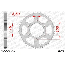 AFAM 2026/04 ШЕСТЕРНЯ ЗАД 4513 52 YAMAHA YZF 125R '19-22, MT 125 15-23 (+4) (JTR1844.52) (LANC. 428)