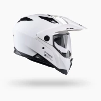 KENNY RACING ШОЛОМ DUAL ADVENTURE EXTREME SOLID WHITE КОЛІР БІЛИЙ РОЗМІР S