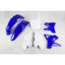 UFO КОМПЛЕКТ ПЛАСТІКОВ YAMAHA YZ 125/250 '02-'14 КОЛІР OEM (NIEBIESKI/BIALY) (YA312E999)