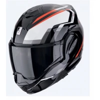 SCORPION ШОЛОМ SZCZEKOWY (SZCZEKA DO ЗАДУ) EXO-TECH FURIO BLACK/RED КОЛІР ЧОРНИЙ/ЧЕРВОНИЙ РОЗМІР XL