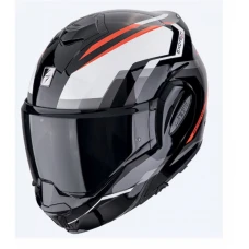 SCORPION ШОЛОМ SZCZEKOWY (SZCZEKA DO ЗАДУ) EXO-TECH FURIO BLACK/RED КОЛІР ЧОРНИЙ/ЧЕРВОНИЙ РОЗМІР XL