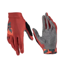 LEATT (НОВИНКА 2023) РУКАВИЦІ ВЕЛОСИПЕДІВ MTB 1.0 GLOVE LAVA КОЛІР BORDOWY РОЗМІР S