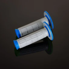 RENTHAL ПЕРЕМИКАЧІ MX DUAL COMPOUND TAPERED BLUE H/WAFF, DWUSKLADNIKOWE, КОЛІР SZARY/NIEBIESKI