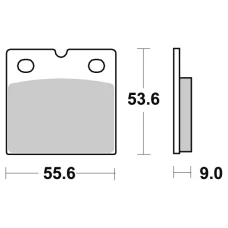 SBS BRAKEPADS КЕРАМІЧНІ