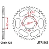 JT ЗІРОЧКА ЗАД 843 48 YAMAHA DT 80LC '83-84, DT 125 LC (-1), SR 125 '80-'94 (-1) (84348JT) (LANC. 428) - зображення 1