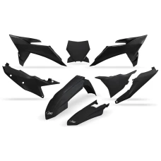UFO 2024/11 КОМПЛЕКТ ПЛАСТІКОВ KTM SX 125 / 150 / 250 / 300 '25, SXF (SX-F) 250 / 350 / 450 '25 КОЛІР ЧОРНИЙ