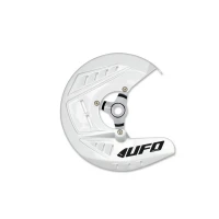 UFO ЗАХИСТ ТОРМОЗА ДИСКА KTM SX 125/150/250 '15-22, EXC 125 '15-21, EXC 250/300 TPI '15-25, SX-F 250/350/450 '15-22,  EXC-F 250/350/450 '15-25, КОЛІР БІЛИЙ
