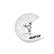 UFO ЗАХИСТ ТОРМОЗА ДИСКА KTM SX 125/150/250 '15-22, EXC 125 '15-21, EXC 250/300 TPI '15-25, SX-F 250/350/450 '15-22,  EXC-F 250/350/450 '15-25, КОЛІР БІЛИЙ