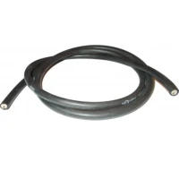 TESLA ПРОВІД ВИСОКОГО НАПРУГИ ЗАПАЛЮВАННЯ (COPPER CABLE) SILIKONOWY 7MM (ЧОРНИЙ) - ЦІНА ZA 1M
