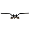 BIKETEC КЕРМО СТАЛЬНИЙ HONDA NC 700 S (ABS) (DCT) (2012-2013) КОЛІР ЧОРНИЙ (УЗОР OEM: 53100-MGS-D40ZA) - зображення 1
