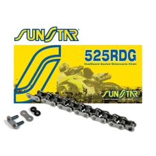 SUNSTAR ЛАНЦЮГ 525RDG-114N (525VX) DO 900 CCM (DG RING) КОЛІР NATURALNY