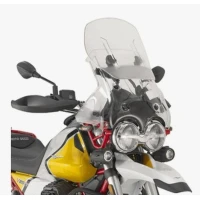KAPPA СТІКЛО MOTO GUZZI V85 TT '19-'23  РЕГУЛЬОВАНА AIRFLOW PRZEZROCZYSTA - ЗАМІНЮЄ KAF8203