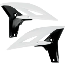 UFO КРИШКИ РАДІАТОРА YAMAHA YZF 250 '10-'12 КОЛІР BIALY/CZARNY