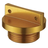 ACCEL ПРОБКА ЗАЛИВУ МАСЛА KTM SX65/85 '02-'16, EXC/XC 450-530 '08-'16, 2T '94-'16 КОЛІР ЗОЛОТИЙ (ГВИНТ M24X3,0)