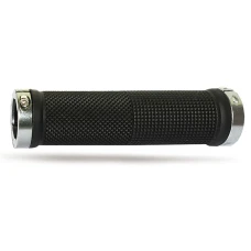 PROGRIP ПЕРЕМИКАЧІ PG999 ATV / JET SKI / MTB (22+22MM, DL. 120MM) КОЛІР ЧОРНИЙ ZE СРІБНА БЛОК LOCK-ON (999-319)