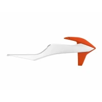 POLISPORT ПРОДАЖА КРИШКИ РАДІАТОРА (КОМПЛЕКТ) KTM EXC/EXC-F '20-'22 КОЛІР BIALY/POMARANCZOWY