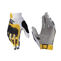 LEATT (НОВИНКА 2024) РУКАВИЦІ ВЕЛОСИПЕДІВ MTB 4.0 LITE GLOVE GOLD КОЛІР BIALY/ZLOTY/CZARNY РОЗМІР XL