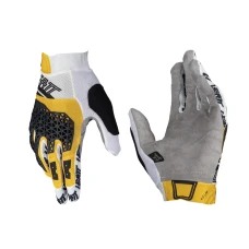 LEATT (НОВИНКА 2024) РУКАВИЦІ ВЕЛОСИПЕДІВ MTB 4.0 LITE GLOVE GOLD КОЛІР BIALY/ZLOTY/CZARNY РОЗМІР M