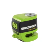 OXFORD АКЦІЯ БЛОК ТОРМОЗА ДИСКА ALARMEM MICRO XA5 КОЛІР ZIELONYY FLUO (PIN 5.5MM)