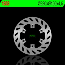 NG ДИСК ТОРМОЗНИЙ ЗАД KAWASAKI KDX 125 '90-'99, KDX 250 '91-'93, KDX 220 '94-'96 (220X100X4,5) (6X10,5)