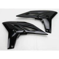 UFO КРИШКИ РАДІАТОРА YAMAHA YZF 250 '11-'13, WRF 450 '12-'15 КОЛІР ЧОРНИЙ